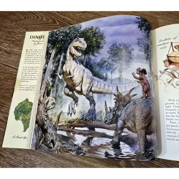 Dinotopia 20th Anniversary Edition 32 New Pages James Gurney Hardcover 1992 2011 - Picture 9 of 16